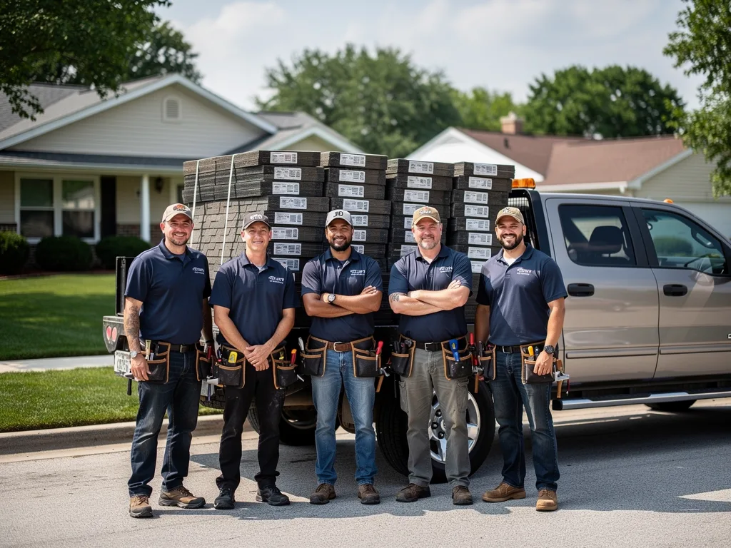 Commercial Roofing Arlington Heights Group team